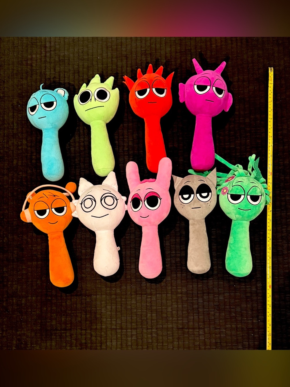 Sprunki Plush Bundle Lot – 9 Large Plush Characters